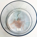 Load image into Gallery viewer, crystal sound bowl with unique markings on a white background