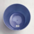 Load image into Gallery viewer, Blue crystal sound bowl on a white background
