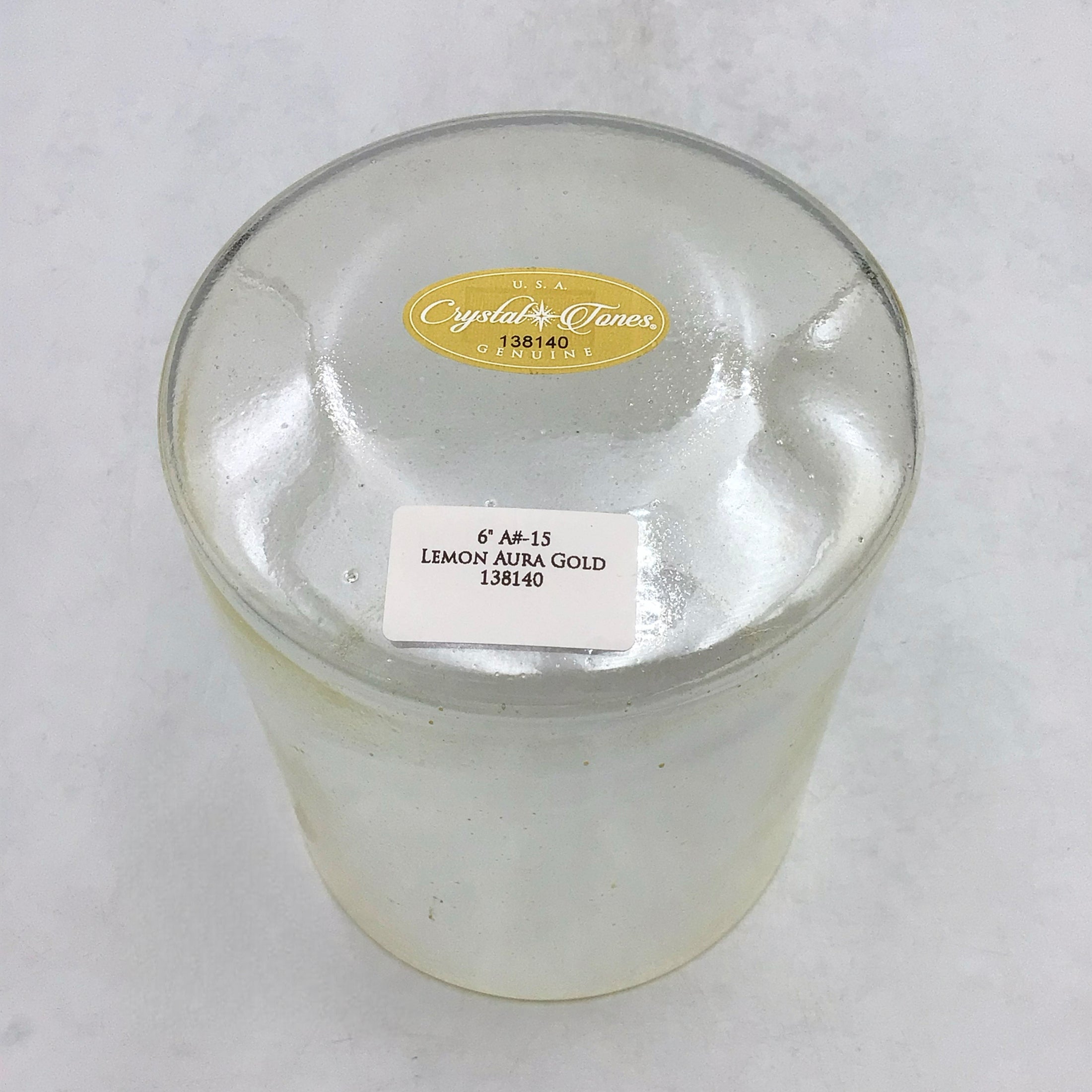 Lemon Aura Gold Alchemy™ by Crystal Tones® 6" A#-15