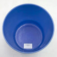 Load image into Gallery viewer, Blue crystal sound bowl on a white background
