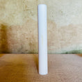 Load image into Gallery viewer, White cylindrical sonic mallet on a textured surface
