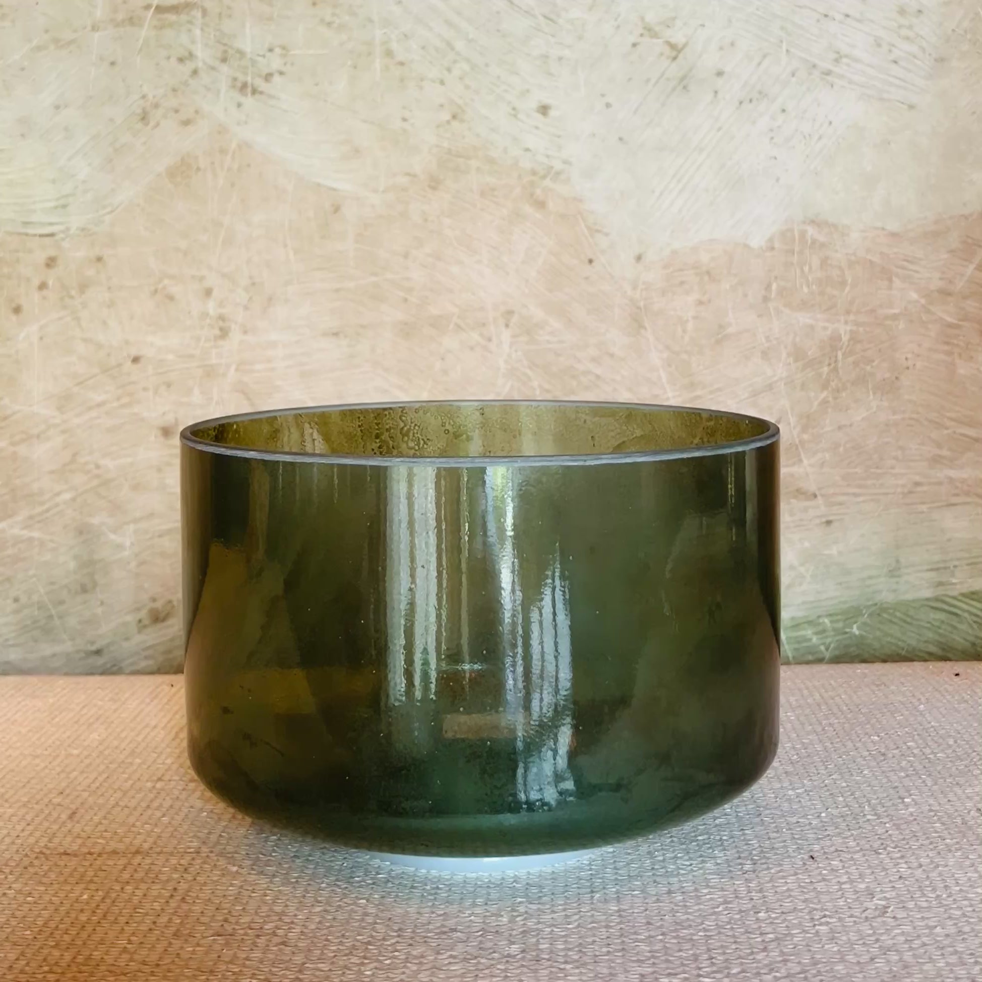 Listen to Earth Wisdom Chrysoprase Alchemy Crystal Sound Bowl