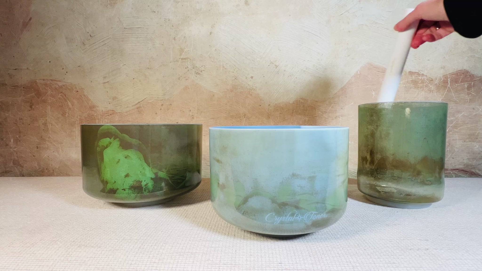 Listen to the full enchanted forest sound bowl set